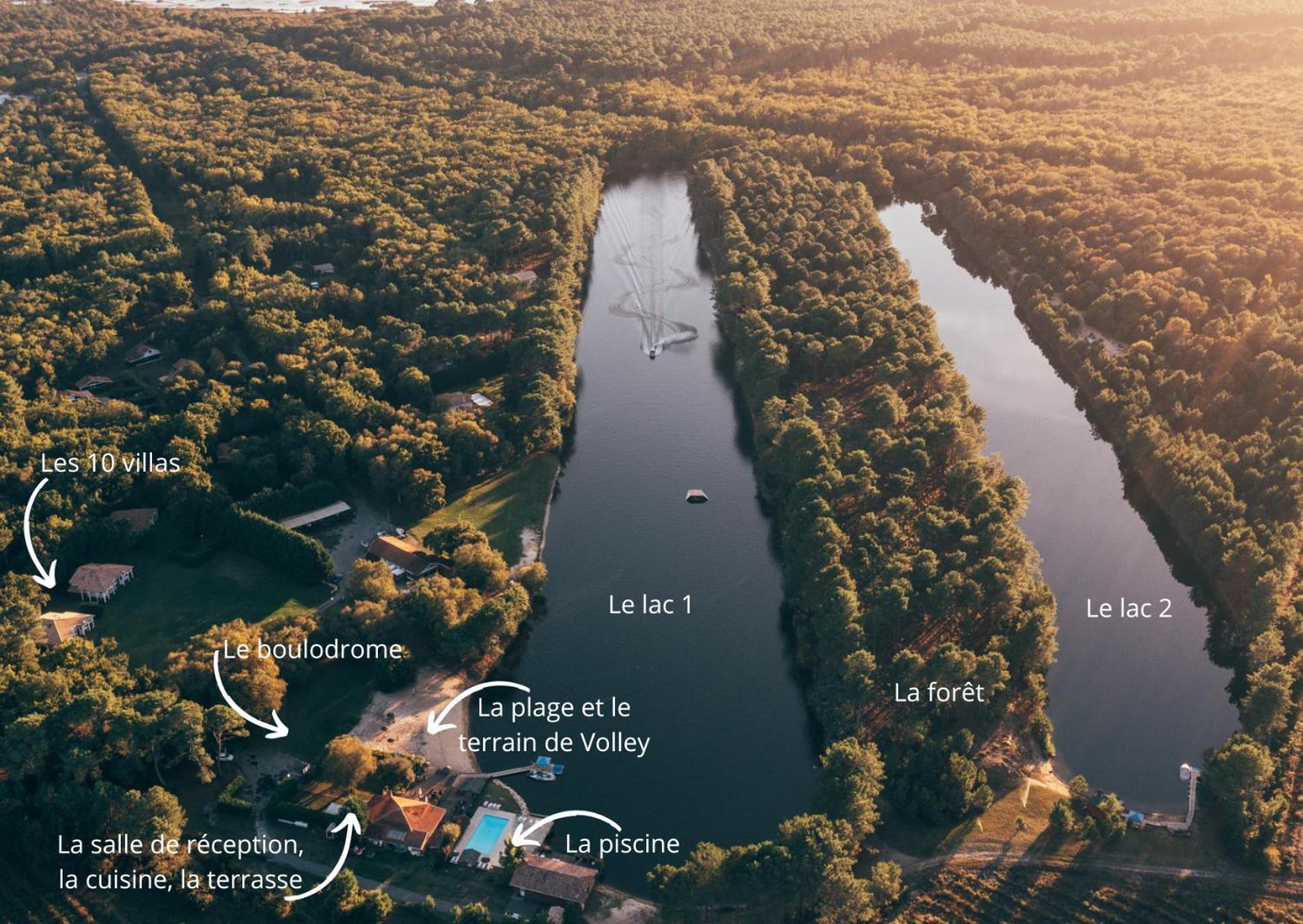 Villa Tout Confort Au Coeur D'Une Base Nautique Лаканау Екстериор снимка